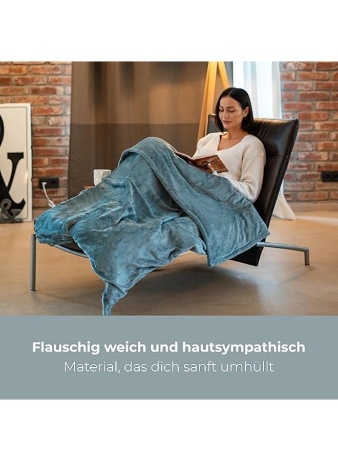 بطانية تدفئة كهربائية ذكية بتقنية التسخين السريع مع 10 مستويات للحرارة ومؤقت أمان يصل لـ 9 ساعات - Image 4